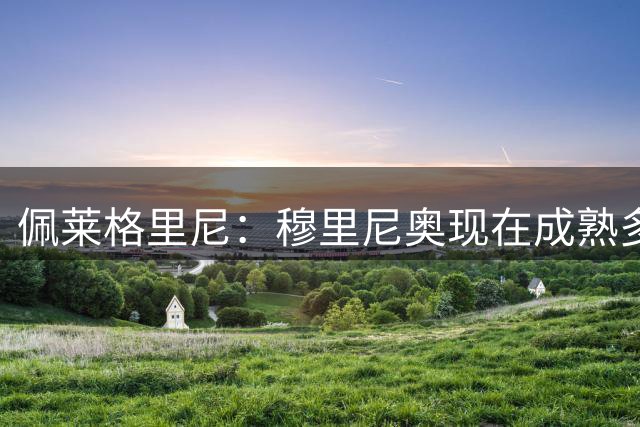 佩莱格里尼：穆里尼奥现在成熟多了，说话也比以前更加理性